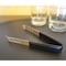 Dacasso Classic Black Leather Ice Tongs AG-1062 - alternate 2